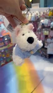 READY STOCK! Charming West Highland Terrier Keychain Perfect for Dog Lovers Accessory for Bags & Keys Cute Design