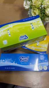 Khăn Giấy Hộp Giấy Rút Pulppy 2 Lớp Mềm Mịn Siêu Dai 180 Tờ 2 Lớp