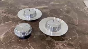 Logo chụp mâm ốp lazang bánh xe ô tô Maybach A222-400-2800 - Chất liệu nhựa ABS và hợp kim nhôm cao cấp