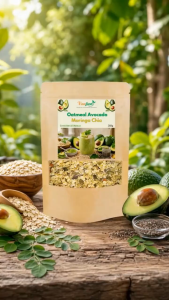 Oatmeal Avocado Moringa Chia Mix 250g | Healthy Breakfast Superfood High Fiber Drink
