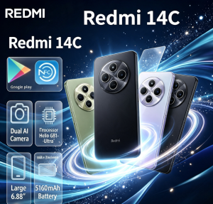 Redmi | Redmi phone Redmi 14C Model Mobile Phone 8+256GB High Storage Powerful Performance Redmi Series for Unmatched Usage