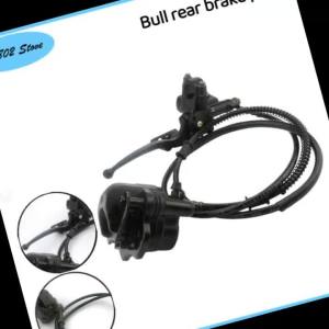 Universal Motorcycle Rear Brake Master Cylinder with Caliper for 50CC 70CC 90CC 110CC 125CC 150CC 200CC 250CC ATV Quad