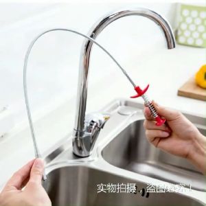 Four claw pipe dredge household kitchen sink floor drain toilet sewer retrieval device