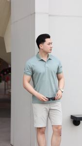 Áo Polo Cotton Nam MENTORIS Basic Form Regular Fit Thoáng Mát Thấm Hút MPL2511R