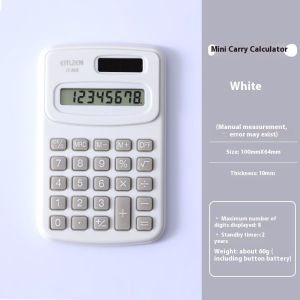 Máy tính điện tử mini cho sinh viên và sử dụng tại văn phòng xách tay và thiết kế dễ thương