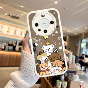 Huawei Mate80ProMax Phone Case Mirror Surface Cute Dog Design Soft Silicon Anti-Fall Protective Cover for Women New Models 60/70