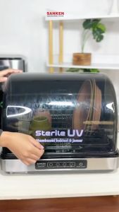 Sanken DD33UV Dish Dryer Sterilizer / Pengering Piring Wastafel / UV Sterilizer Botol Bayi Box