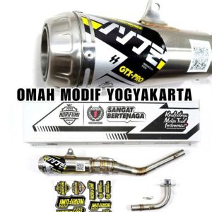 Knalpot norifumi GTX PRO bore up Jupiter Z Vega Jupiter MX bebek stainless ORIGINAL