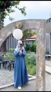Gamis Rumi Abaya Spesial Premium Remaja Usia 9 10 11 12 13 14 15 16 17 Tahun Bahan Crinkle Airflow Pakaian Muslim Anak Perempuan Lebaran Mewah Kekinian Terbaru