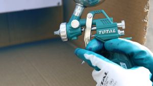 Total กาพ่นสีหงาย 400 cc รุ่น TAT10401 (Spray Gun) กาพ่นสี เครื่องพ่นสี