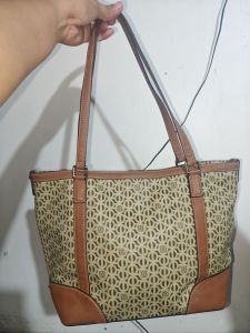 Preloved Lq Paris France Tote BagGenuine Leather Bag