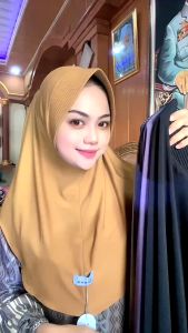 Hijab Kenan Kerudung Kinan Premium Jilbab Dzevada Size M Label Keenan