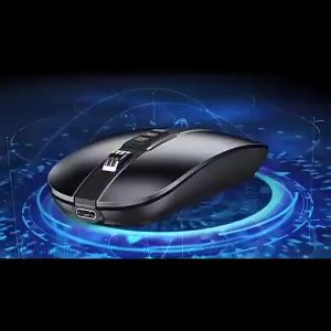 Xiaomi Wireless Bluetooth-compatible Mouse USB 2.4G Dual Mode 2400DPI Noiseless Mute Mouse Type-C Charging For PC Laptop Mice
