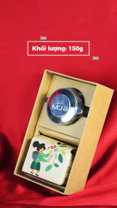 [Premium] Set Cà Phê Chất Lượng Cao 100% Robusta Natural MJA – Rang Mộc Nguyên Chất Cao Cấp - 95% Trái Chín - Hộp 150g