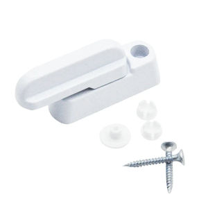 New Practical Functional High Quality Home Lock Fashionable Plastic Rotating Sash 180° Casement Convenient Door