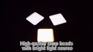 Mini LED LightSmall Photography LightRechargeable Fill Light With Floor Tripod StandDimmable Light For Selfies Photos