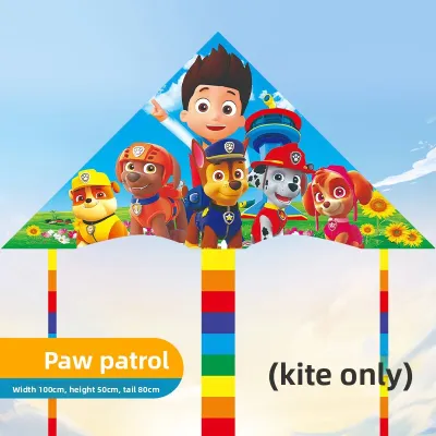 XIAOYAOJIN YANGGE | Cartoon Paw Patrol Kite Easy Fly Handheld Spool