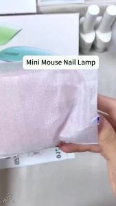 Mini Mouse Nail Lamp Nail Dryer Machine UV/LED Lamp Portable Home Use Drying Lamp For Gel Nail DIY
