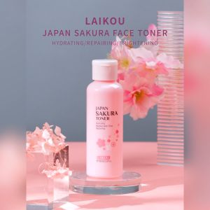LAIKOU Japan Sakura Hydrating Repairing and Brightening Skin Tone Facial Toner