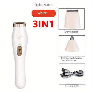 Electric Epilator For Women Shaver Lady Shaver Body Hair Trimmer Armpit Bikini Arm Leg Face Portable Painless Depilator