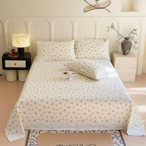 Kiss Dear | Thickened Pure Cotton Bed Sheet