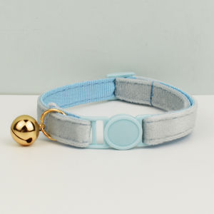 Adjustable Velvet  Cat Collars with Bowknot Pet Safety Prevents Choking Comfortable And Stylish for Cats