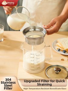 Heqing | Stainless Steel Fine Mesh Sieve Strainer Colander