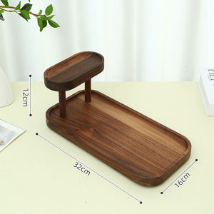 Wooden Display and Storage Shelf for Collectibles Cosmetics Aromatics Key