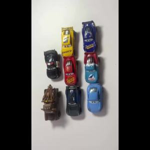 Takara Tomy | Cartoon Racing Car Toy Diecast Metal Vehicle Model Cute Cartoon Character Car Collectible Toy For Kids Birthday Gift Desk Decor