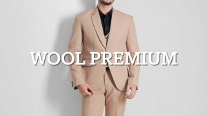 Jas Formal Pria - Setelan Jas Celana dan Rompi Pria - Jas Modern Pria - Jas Slimfit Pria - Premium Suit - Krem