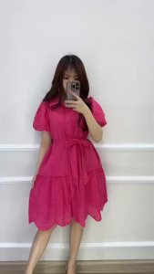 Silvervogue - SV 5888 - Cataline Puff Dress | Gaun Mini Pakaian Wanita