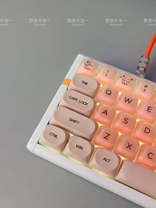 Keycap HOA Liquid Foundation - Keycap 132 Phím Bán Trong Suốt Chất Liệu PBT Cho MX Switch