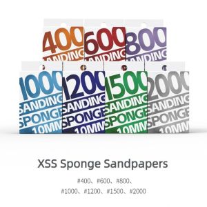 Dspiae XSS Sandsponge Sandpapers แบบจำลองมืออาชีพสำหรับชิ้นส่วนโมเดลกันดั้มเครื่องบดมีความยืดหยุ่นมากเพื่อติดตามความโค้ง