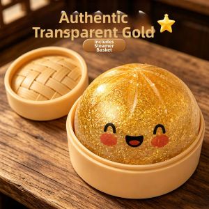 FUMENGLAN | Stress Relief Slow Rebound Large Steamed Bun Shaped Squeeze Toy