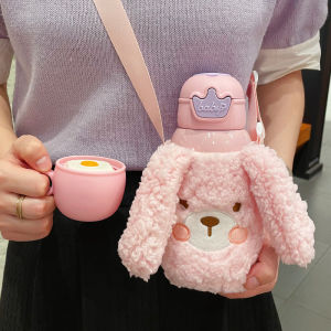 Bình giữ nhiệt 2 nắp nóng lạnh BABY inox 316 có túi đựng đẹp - bình nước giữ nhiệt - binh giư nhiet inox - ly giu nhiet inox