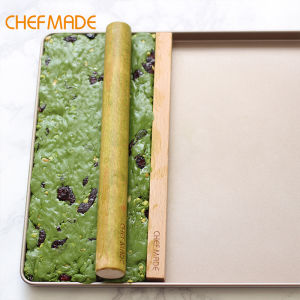 Chefmade Dính Nougat Khuôn Mẫu Vàng 12 Inch Nougat Khuôn Nướng Bánh Nướng Bánh Vuông Tấm Hộ Gia Đình Lò Nướng Bánh Dụng Cụ Làm Bánh dụng Cụ Nougat Bánh Quy Khuôn Mẫu