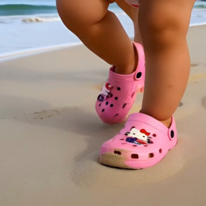 Slippers for Kids Girls | Cute & Comfortable Anti-Slip Soft Sole | Toddler & Kids Footwear (EU 24–29)
