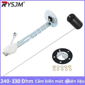 RYSJM | 12V 52mm Ô Tô Xe Máy Đồng Hồ Đo Mức Nhiên Liệu Con Trỏ Mức Nhiên Liệu 240 ~ 33ohm Vỏ Nhựa Đồng Hồ Đo Nhiên Liệu Sửa Đổi Phụ Kiện Một Phần