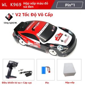 Xe Điều Khiển Từ Xa WLtoys K969 K989 Pro Tỷ Lệ 1:28 4 Bánh Dẫn Động Tốc Độ Cao Địa Hình Mini Drift Đồ Chơi Hợp Kim Dành Cho Trẻ Em