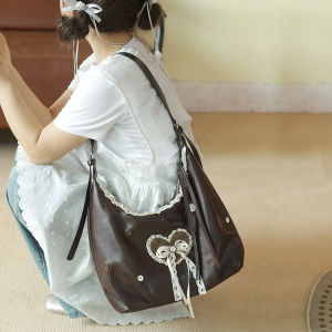 Luxury Designer Retro Shoulder Bag for Women Large Capacity