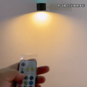 360° LED Wall Lamp Magnetic Sconce with Remote Control USB Rechargeable Dimmable Rotatable Modern Style Reading Light