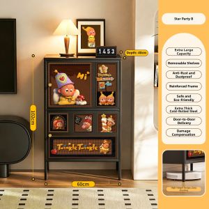 HAOJIUBUJIAN | Dopamine Styled Multi-purpose Storage Cabinet