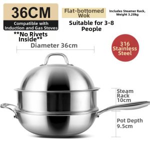 RONGCHUAN | Non-Stick Coating Free Small Frying Pan