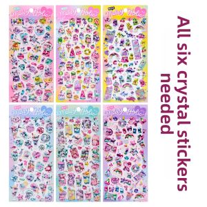 Shiny Crystal Decorative Stickers