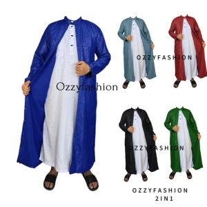 Gamis Sultan Embos 2IN1 Pria: Pilihan Pakaian Formal yang Elegan