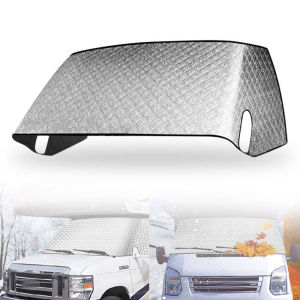 Tấm Che Nắng Cửa Sổ Xe RV 4 Lớp Dành Cho Xe Nhà Lưu Động Ford E450 Class C 1997-2024 Chất Liệu Vải Dày + Polyester + PEVA