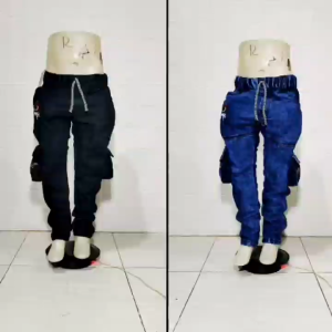 Vanfan CELANA JEANS PANJANG KARGO HTM SNW ANAK LAKI LAKI 3 s/d 15 TAHUN TERBARU