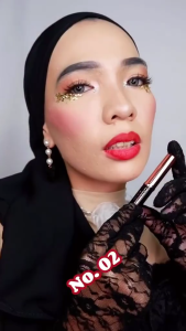 CASANDRA Lipstick Colorfix Semi Matte Lipstik Awet Tahan Lama Ombre Transferproof Merah Cabe 1.5gr