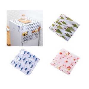 Cover Kulkas Taplak Penutup Atas Kulkas Alas Lemari Es Kantong Pouch Waterproof Serbaguna
