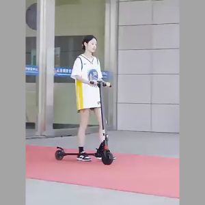 [Video thật] Xe scooter điện cao cấp Xe điện gấp gọn có thể điều chỉnh 3 mốc tốc độ pin đi 10-15km Tải trọng 200kg Khung hợp kim siêu chịu lực có cổng sạc điện thoại - Hàng nhập khẩu chính hãng - King Store
